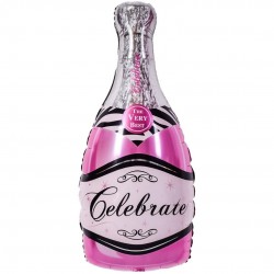 Бутылка Шампанского Розовая